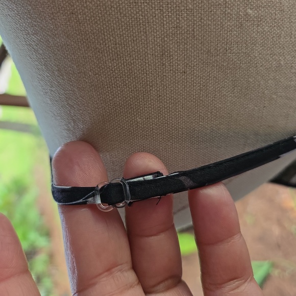 Adonna Black, Silver, Gray And White Paisley Satin Maxi Nightgown Slipdress - Picture 7 of 15